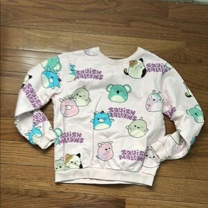 H&M Squishmallows Character Print Sweatshirt- size 8/10